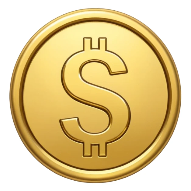 signo de $ realista sticker