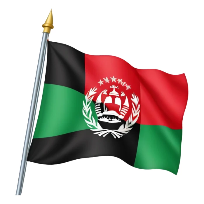 Afghanistan flag sticker