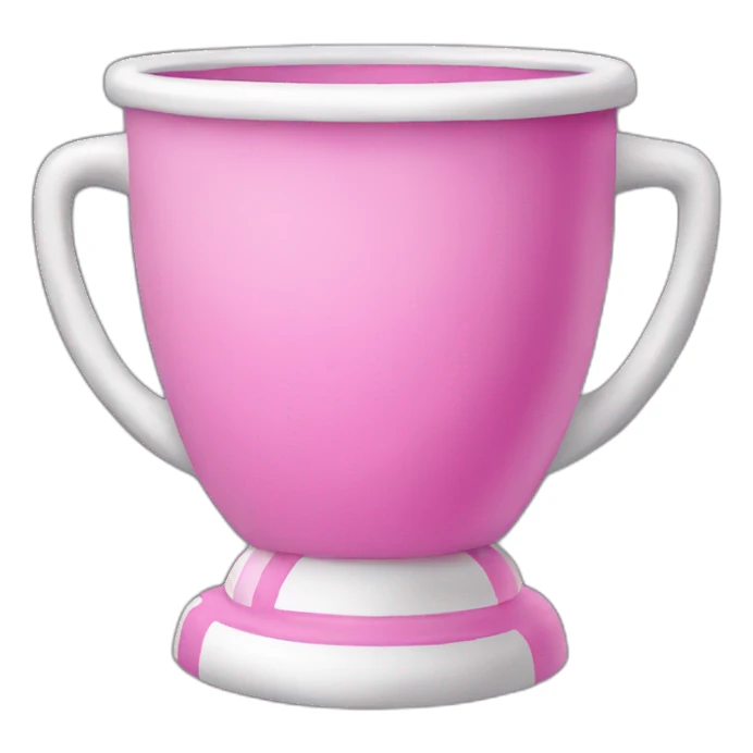 champion pink cup sticker