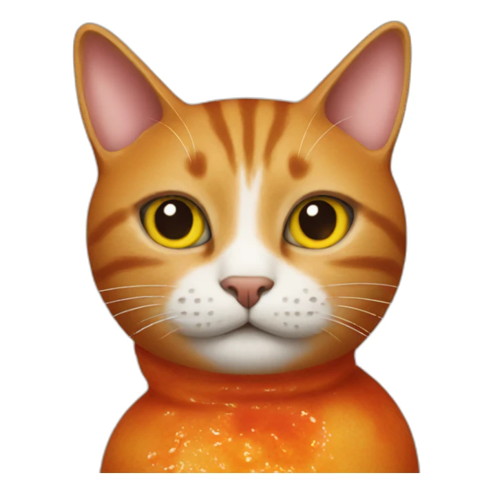 cat in hot sauce sticker