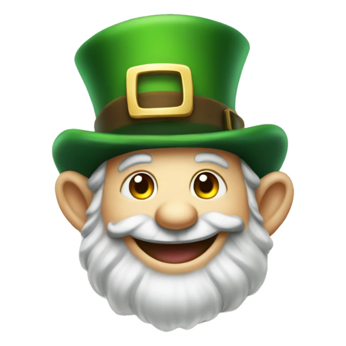 happy leprechaun  sticker