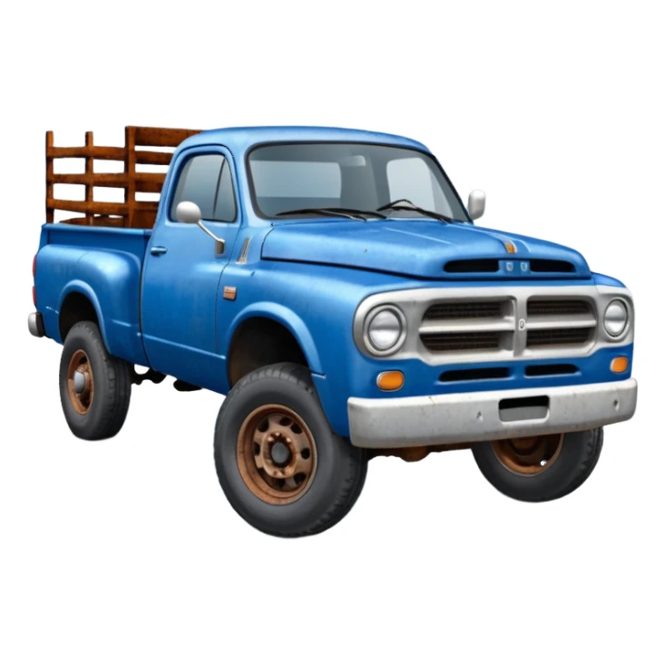 2002 dodge truck two wheels on the back blue sticker