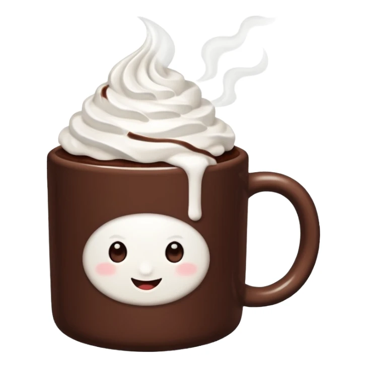 hot chocolate sticker