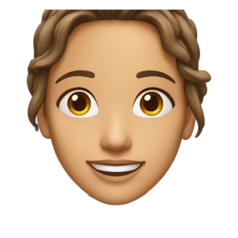 femme voilée sourire sticker