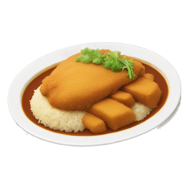 Chicken katsu curry sticker