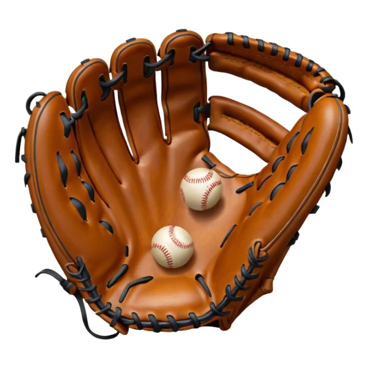 guante de beisbol sticker