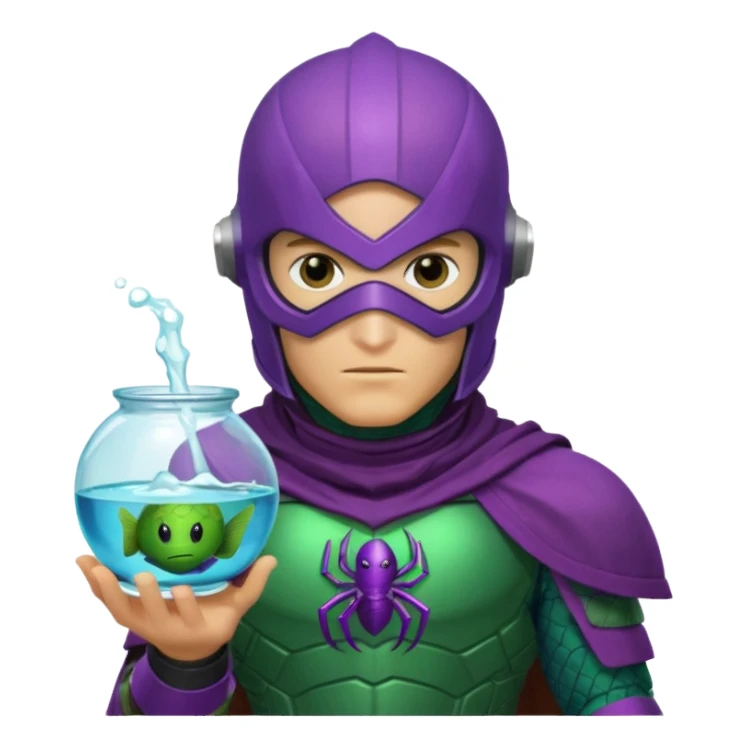 Mysterio from Spider-Man sticker