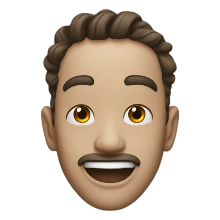 extreme pleasure face sticker