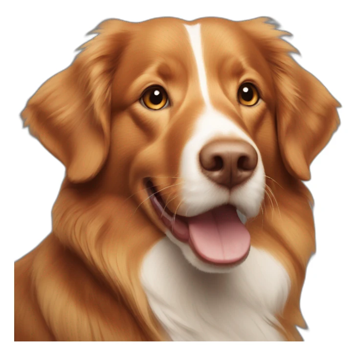 nova scotia duck tolling retriever sticker