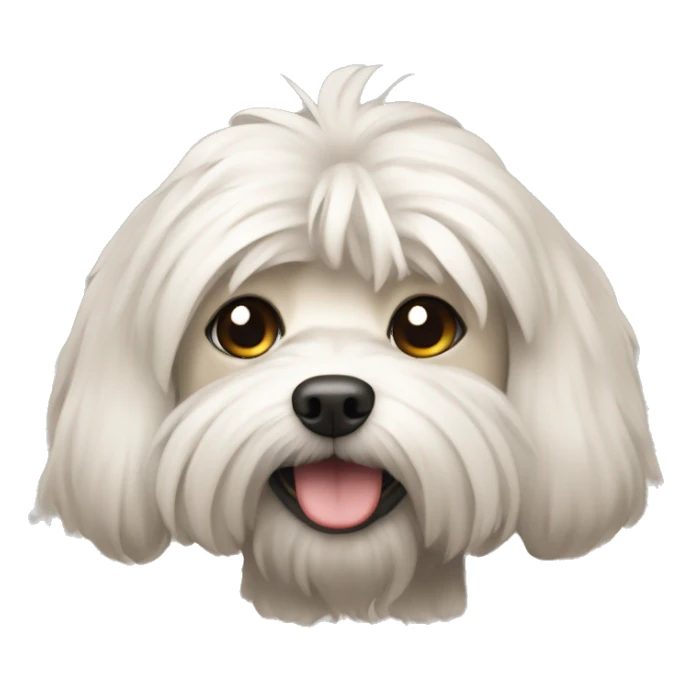 The maltipu dog sticker