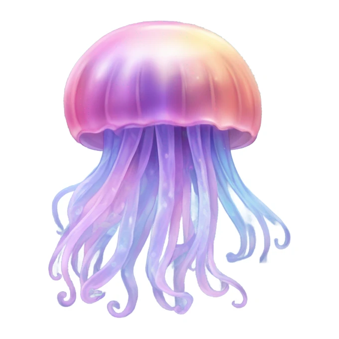 Aesthetic jellyfish  sticker