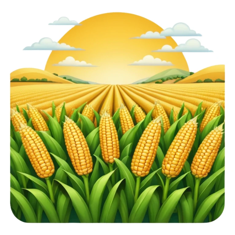 cornfield sticker