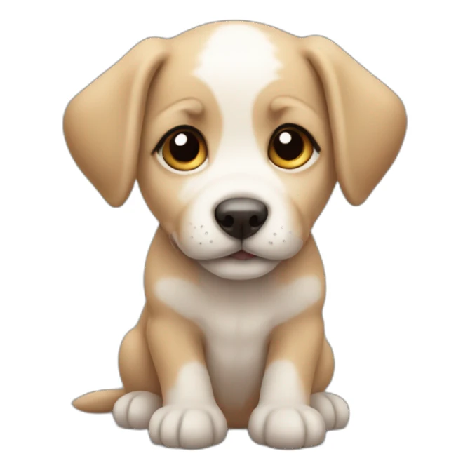 Little puppy sticker