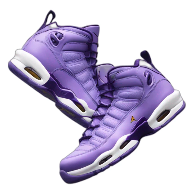 Jordan x tn violet sticker