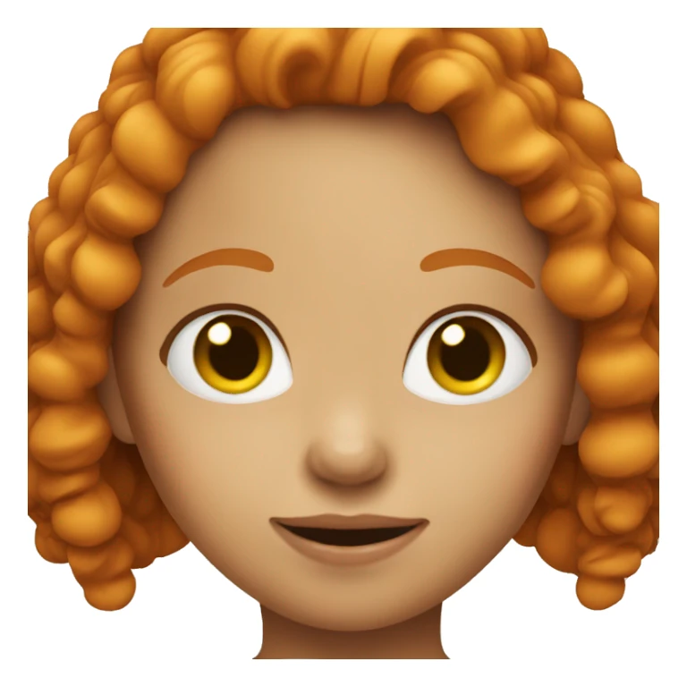Ginger girl  sticker