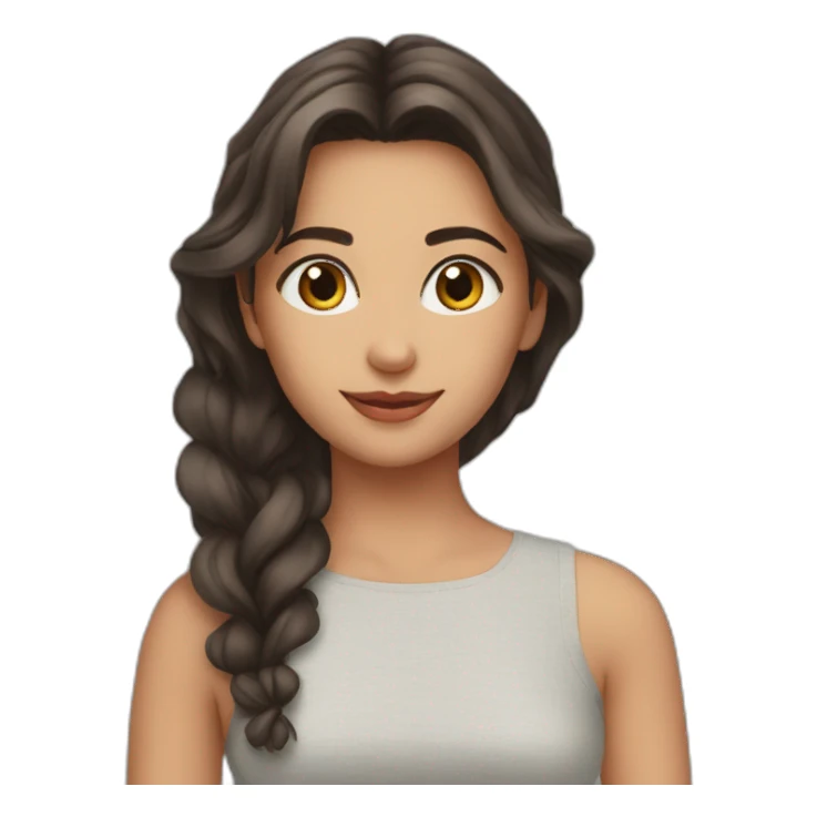 A beautiful girl with Rizwan sticker