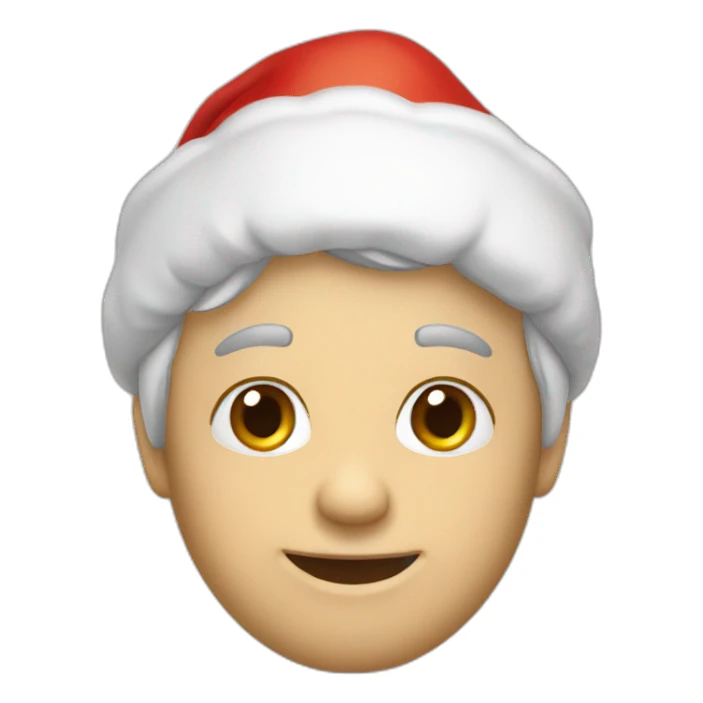 Chat de noel sticker