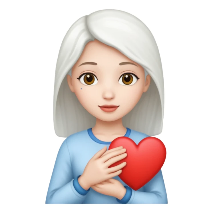 Создай это :"Я"+🤍+"Амира" текстом sticker