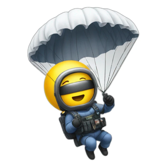 Parachuting any holding a sign that says raid sticker
