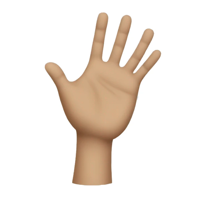 raise your hand to respond sticker