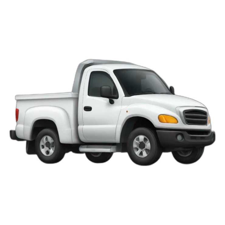 Open-sided light truck sticker