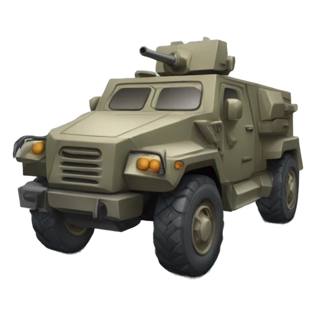 Un carro armato sticker