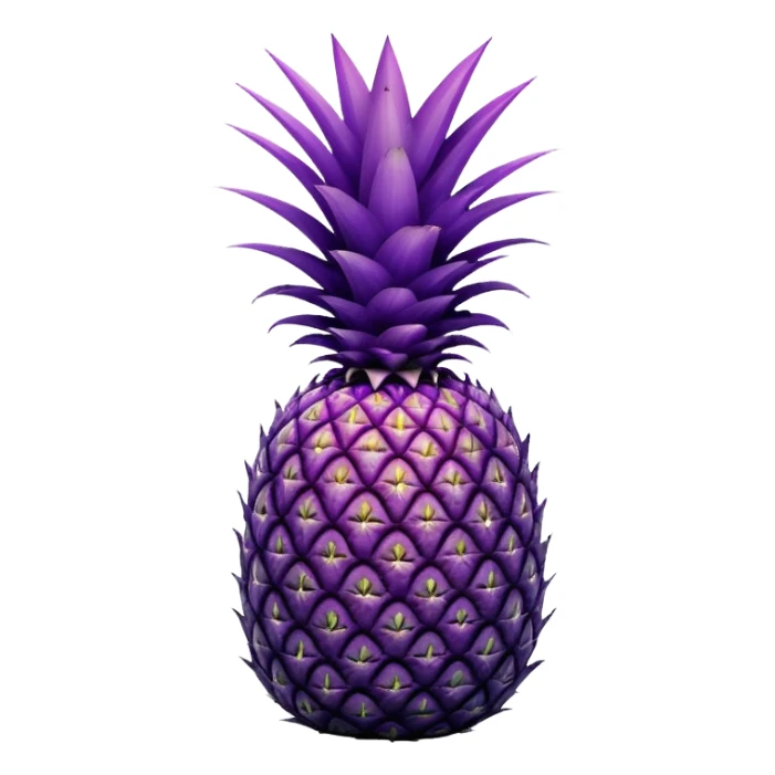 pineapple that is purple sticker