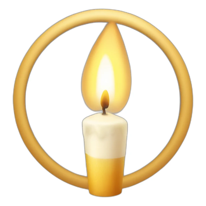 candle light dinner sticker