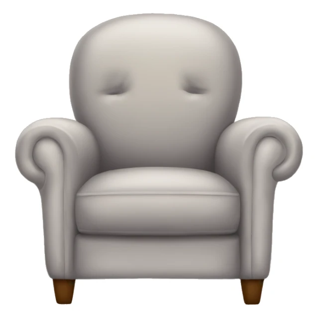 Cozy reading armchair sticker