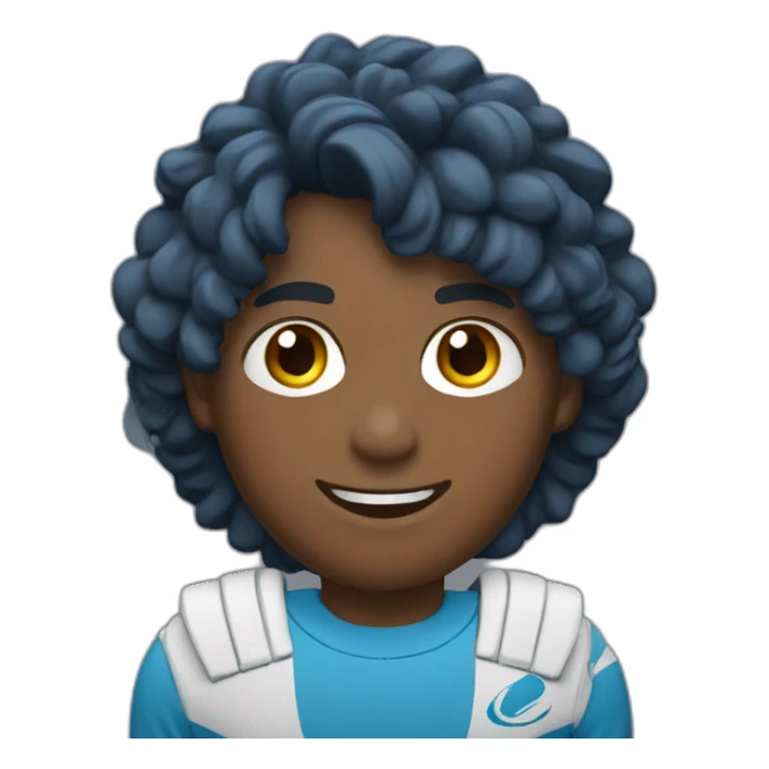 Joven con arco olimpico sticker