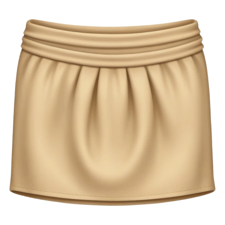 beige waist cloth sticker