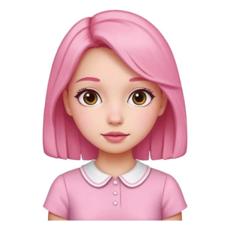 Cute preppy and pink sticker