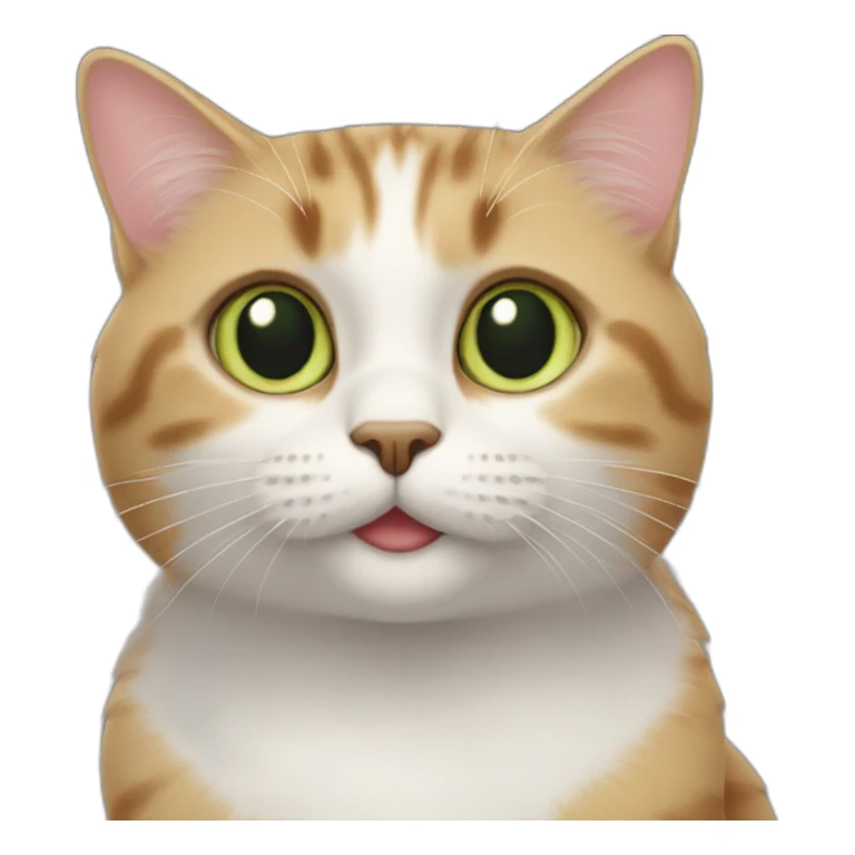 number 5 on cat sticker