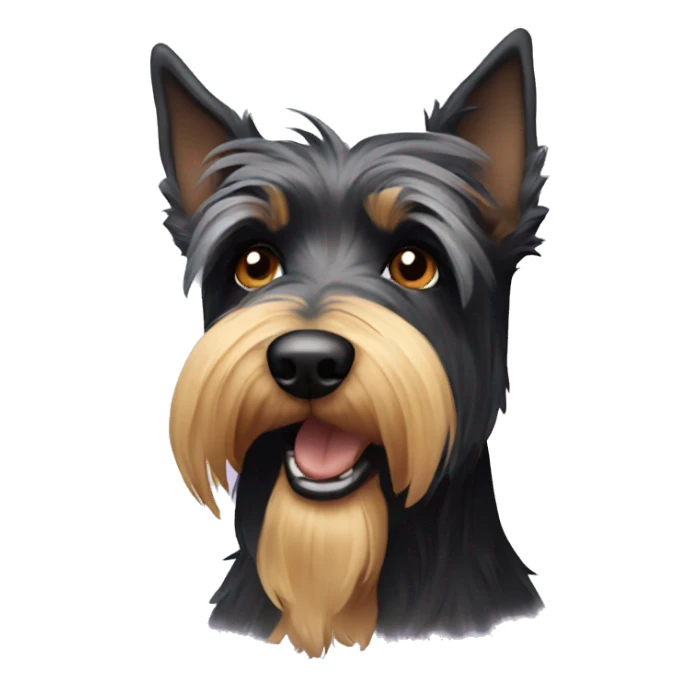 a scotch terrier  sticker