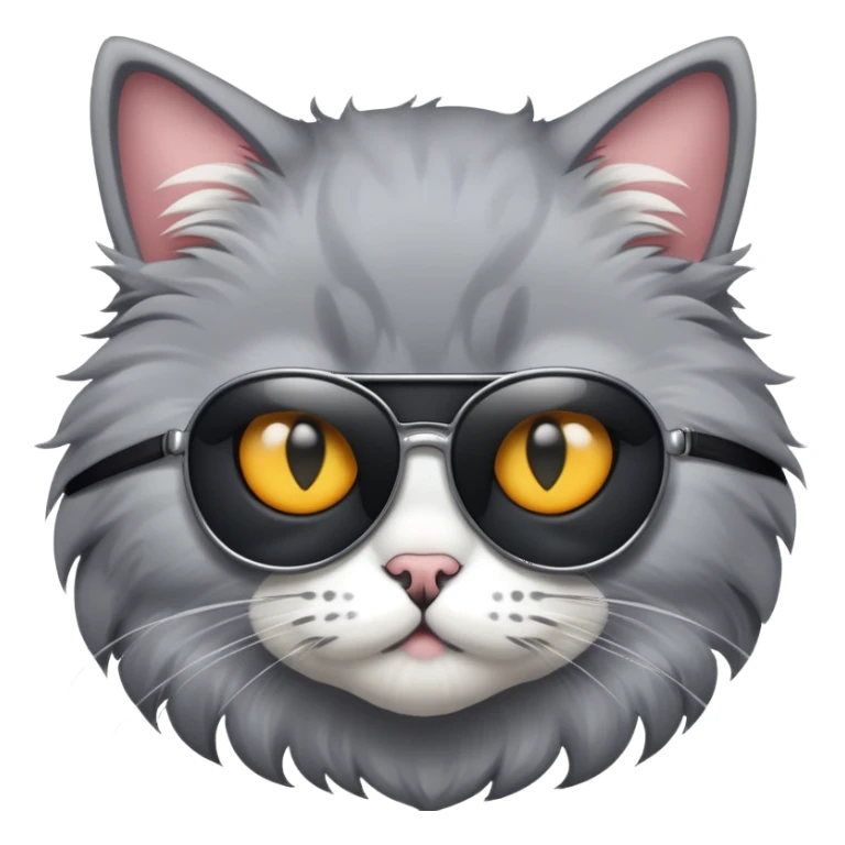 cat with an eye patch sticker