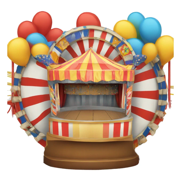 carnival podium sticker