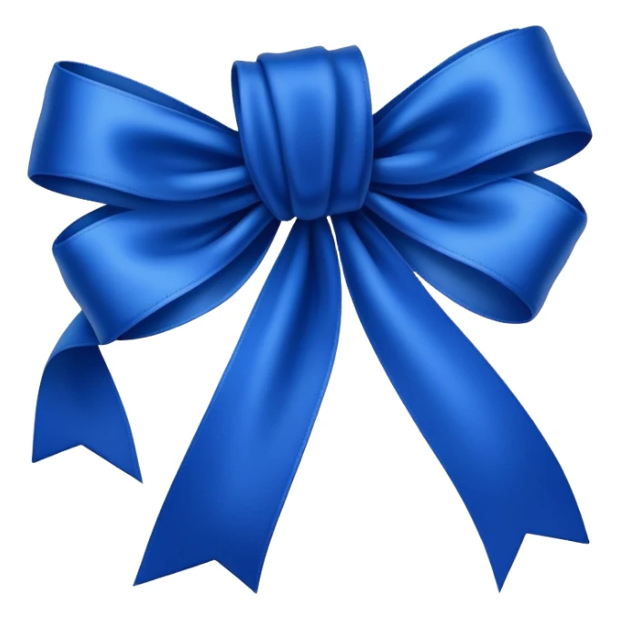 Royal Blue cure ribbon sticker