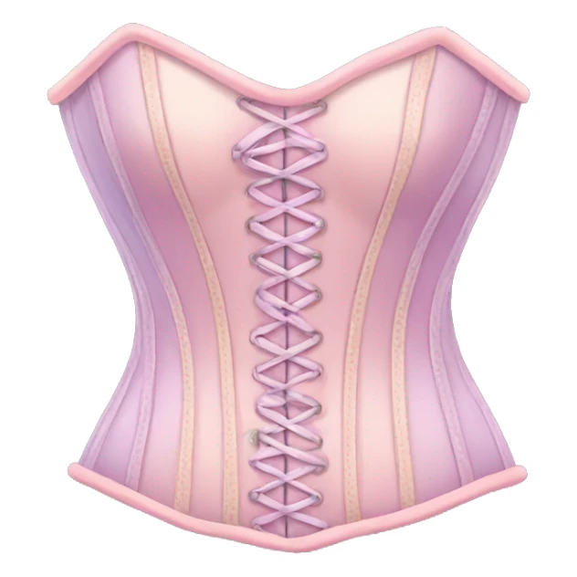 Pastel corset  sticker