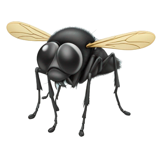 mouche qui pleure sticker