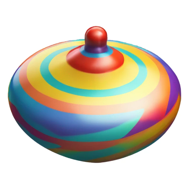 spinning top sticker