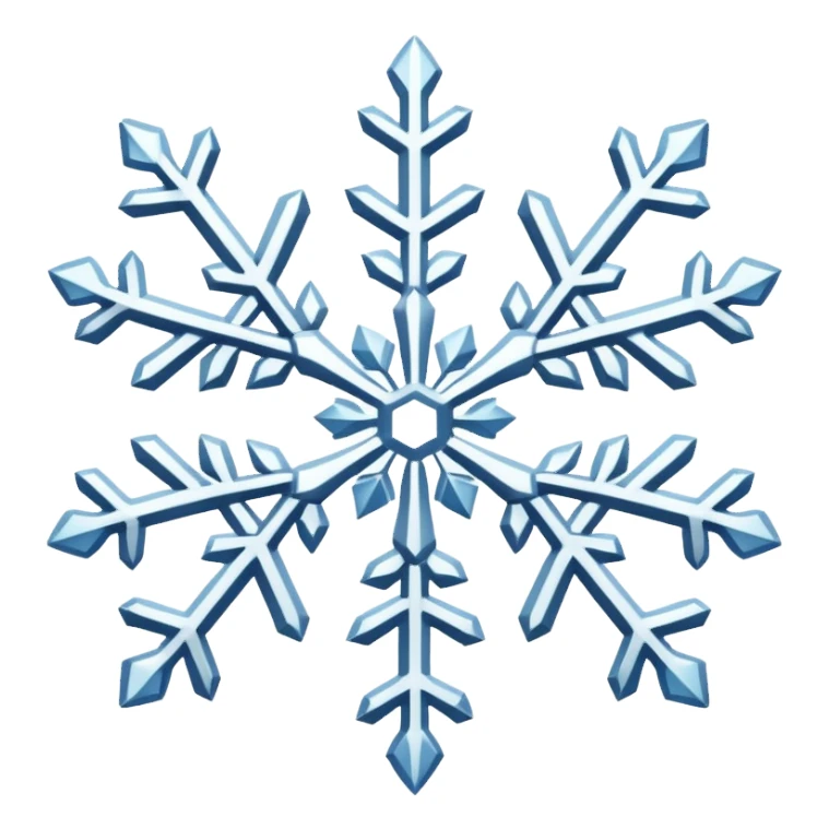 Snowflake Pattern sticker