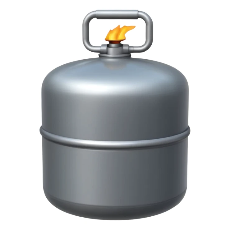 gas cylinder sticker
