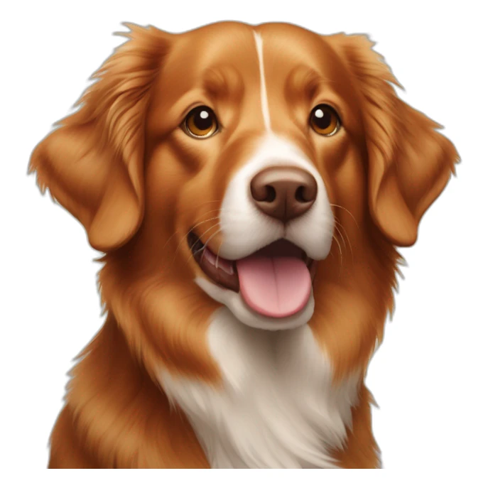 Nova scotia duck tolling retriever sticker