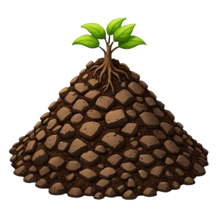 Soil sticker