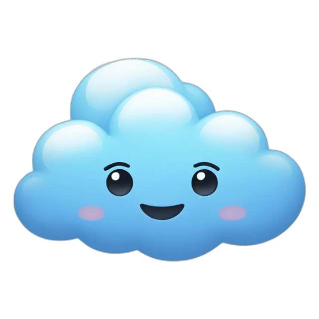 Cute clouds  sticker