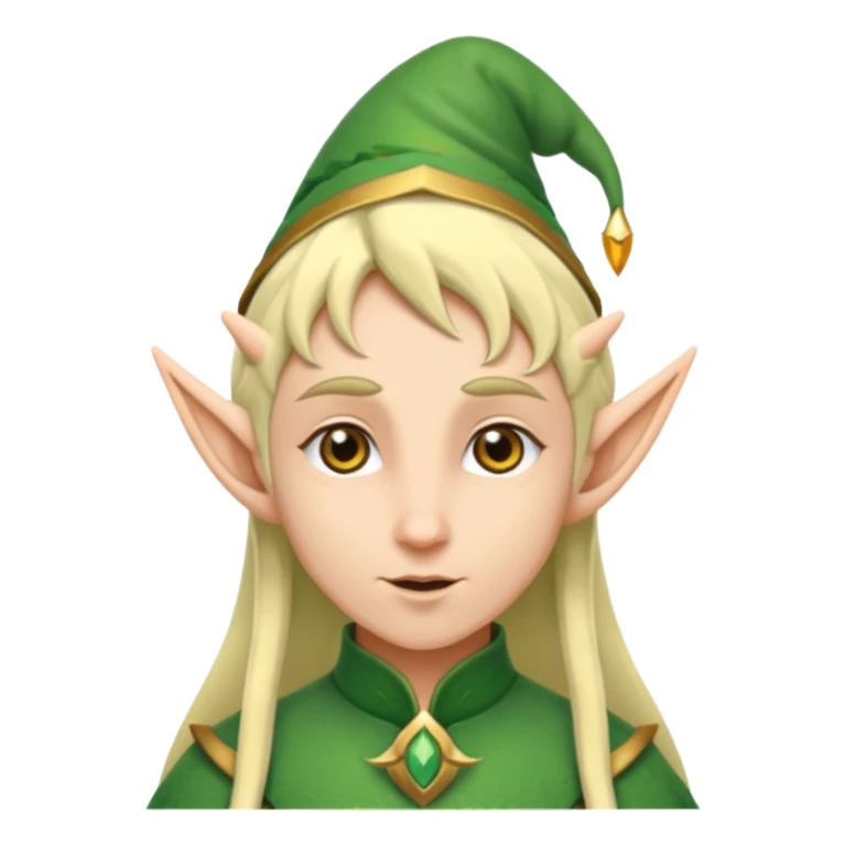 an elf sticker