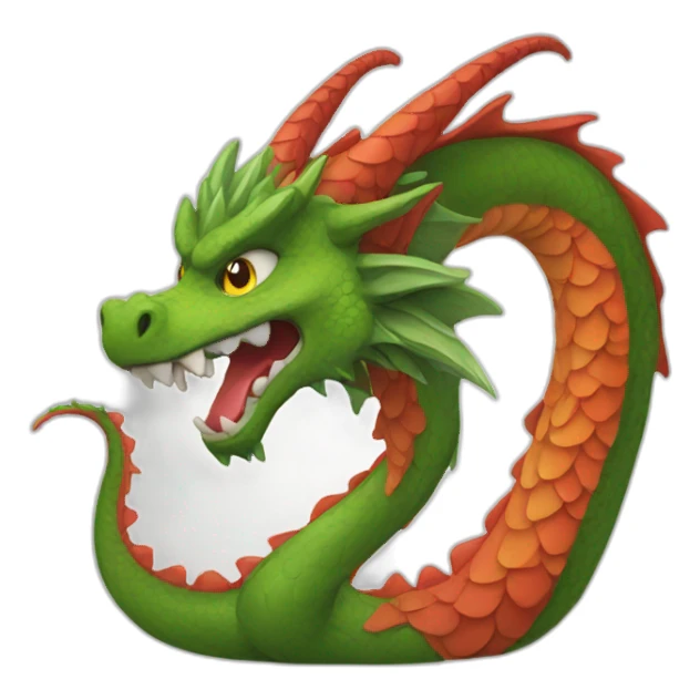 Hungarian dragon sticker