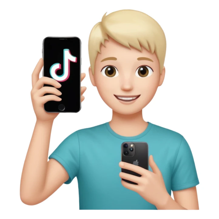 Verificación de tik tok sticker