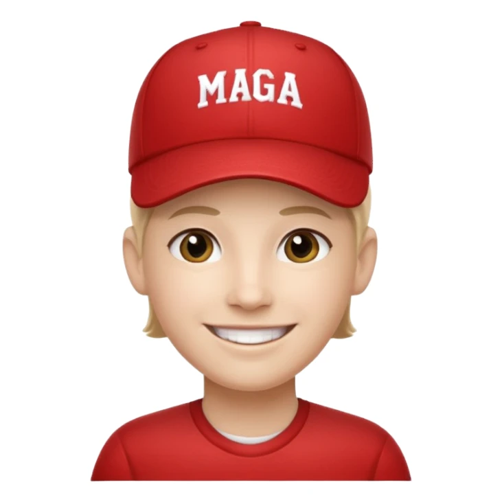 HAT with MAGA sticker