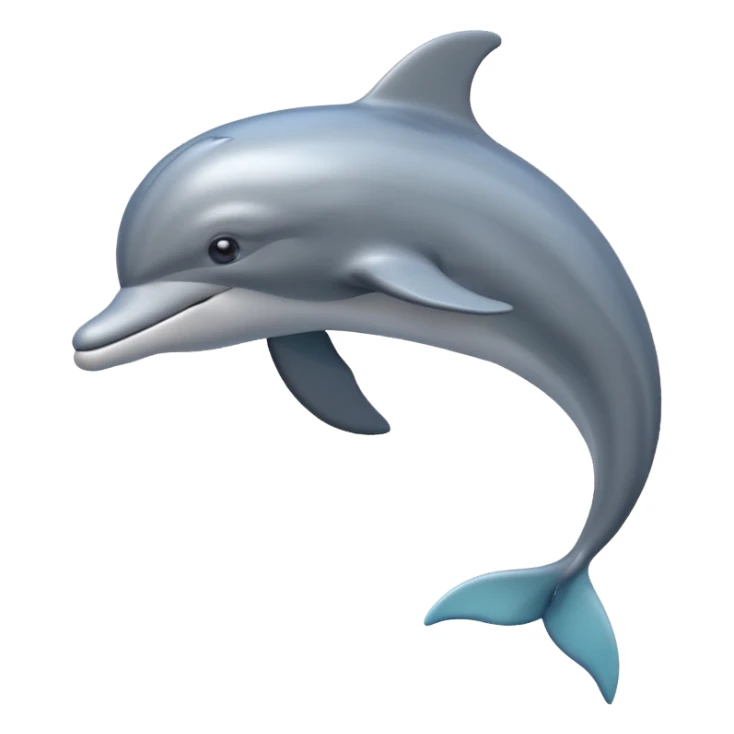 dolphin 3d sticker